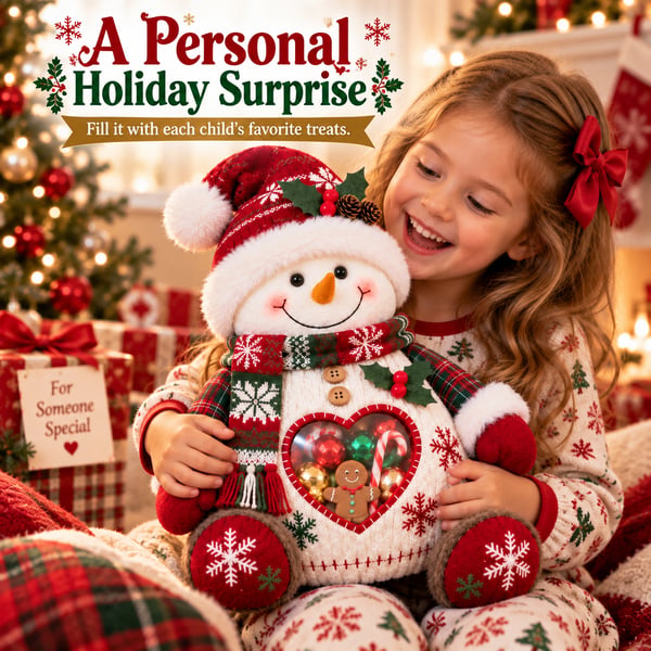 🎅 Meet Your New Christmas Favorite – Refillable Holiday Treat Holder