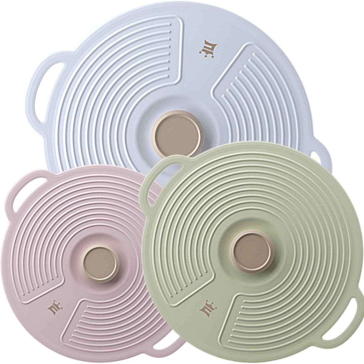 GUANCI Silicone Lids for Bowl 8 Pack, Microwave Splatter Cover with 6 Sizes Reusable Heat Resistant Lids Fits Cups, Bowls, Plates, Pots, Pans, Skillets, Stove Top, Oven, Fridge Dishwasher Safe