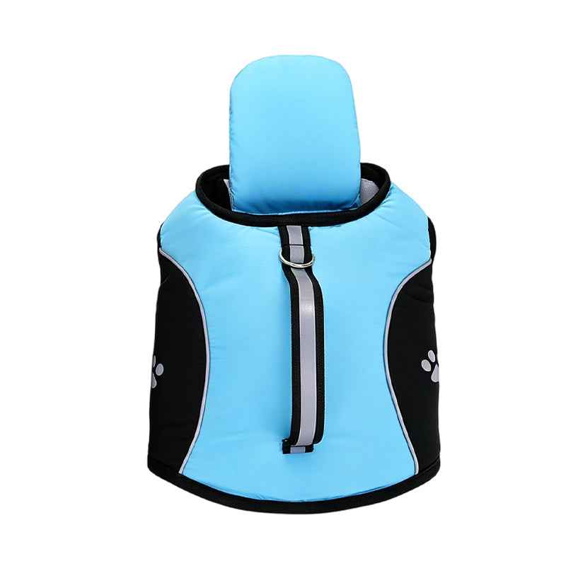 Dog Life Jacket for Swimming | Adjustable Pet Flotation Vest with Rescue Handle for Pool, Beach & Boating