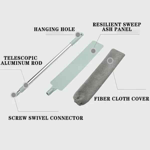 Retractable Gap Dust Cleaner | Extendable Microfiber Duster for Under Furniture, Sofa, Bed & Appliances