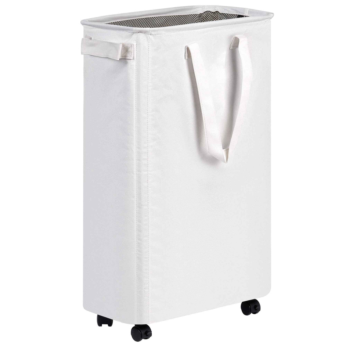 Slim Rolling Laundry Hamper for Dorm Rooms | Space-Saving Laundry Basket with Wheels