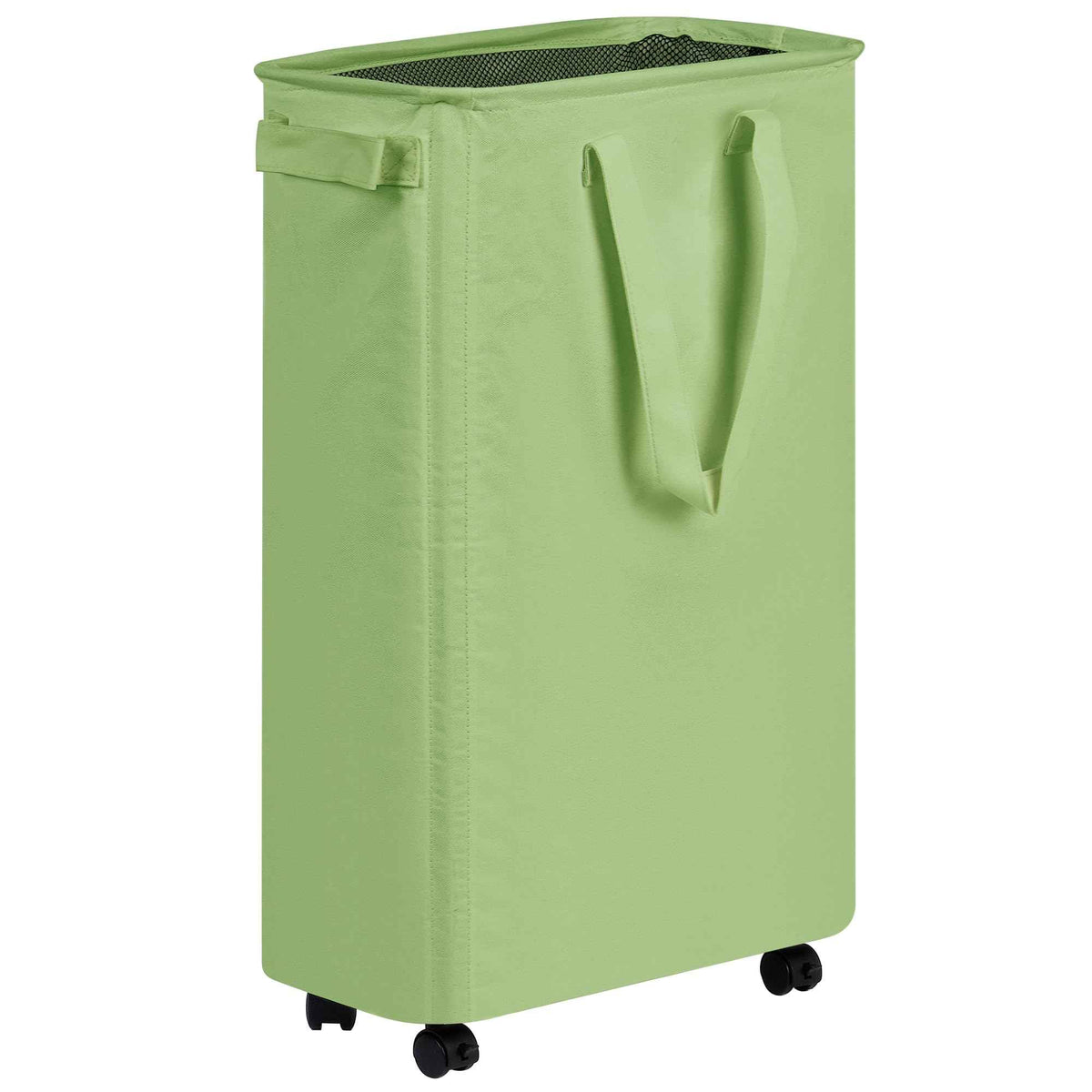 Slim Rolling Laundry Hamper for Dorm Rooms | Space-Saving Laundry Basket with Wheels