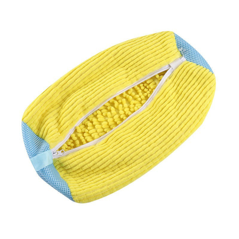 Reusable Shoe Laundry Cleaning Bag - Zippered Wash Bag for Washing Machines, Perfect Sneaker & Tennis Shoe Cleaner Kit for Dirt-Free Shine