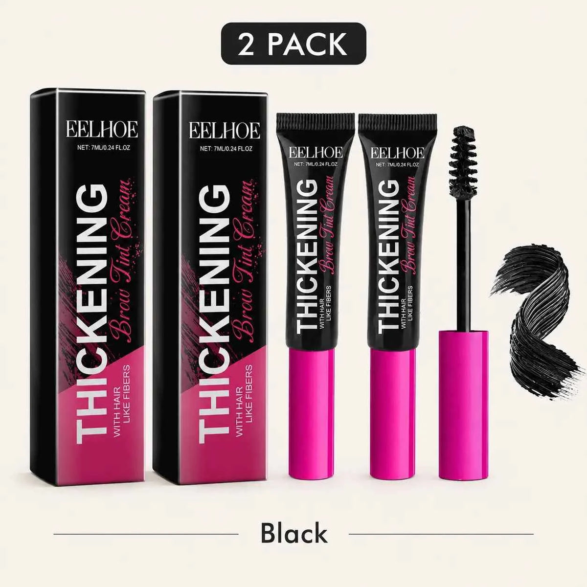 3D Fiber Brow Tint | Instant Fuller Natural-Looking Eyebrows