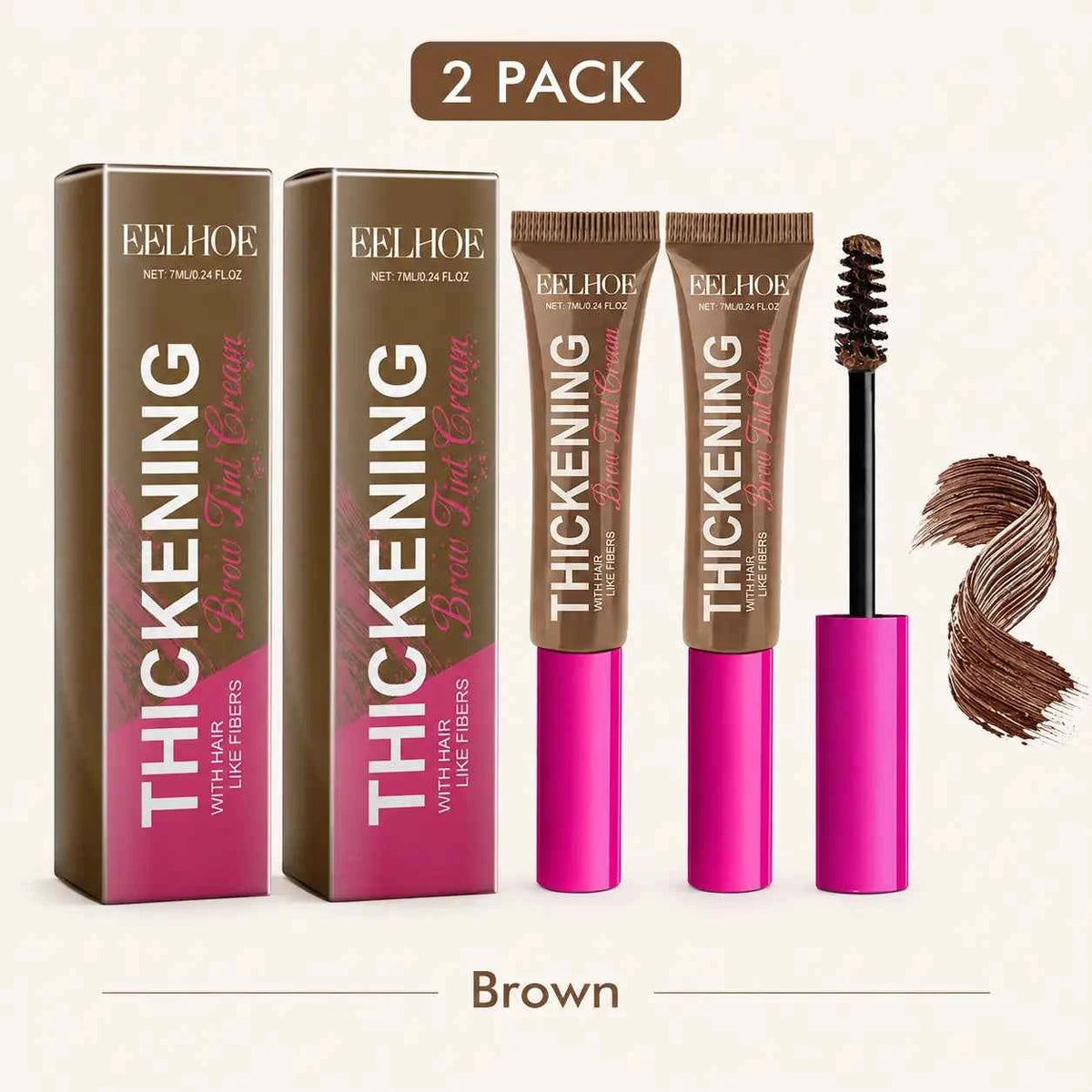 3D Fiber Brow Tint | Instant Fuller Natural-Looking Eyebrows