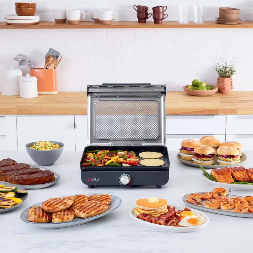 1400W Electric Panini Press Machine & Grill Maker