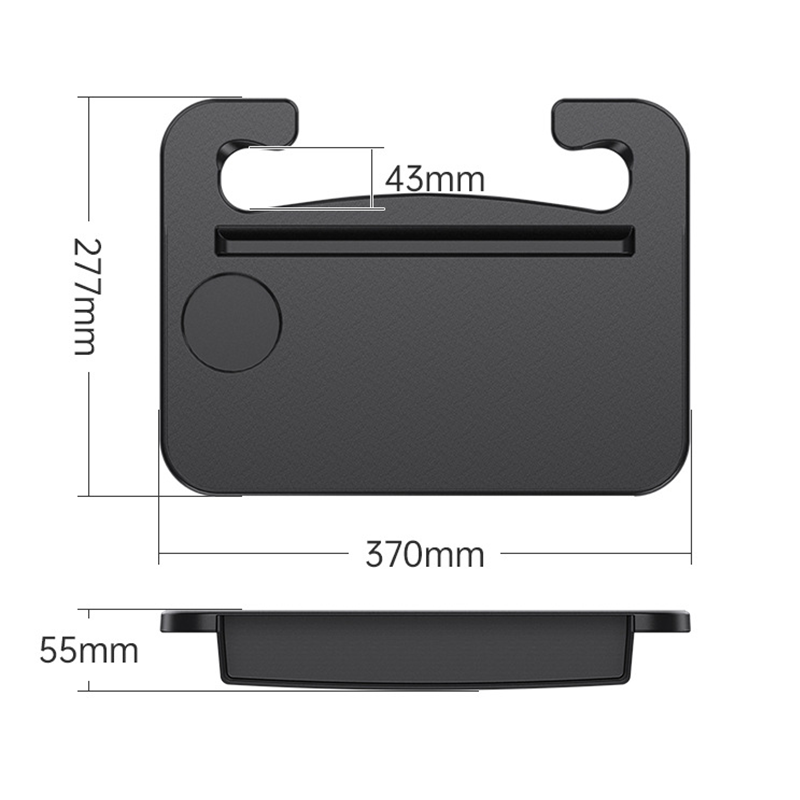 2-in-1 Car Steering Wheel Tray & Seat Gap Filler