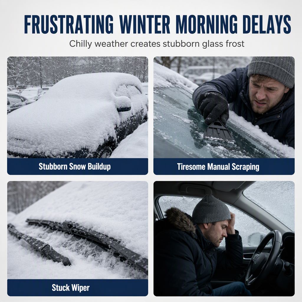 📢📢 Buy 1 Get 1 Free❄️Car Windshield Snow Cover – Be Ready Before the First Snow