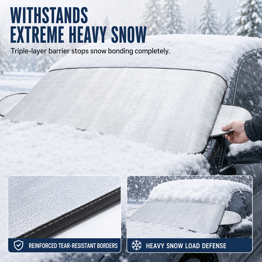 📢📢 Buy 1 Get 1 Free❄️Car Windshield Snow Cover – Be Ready Before the First Snow