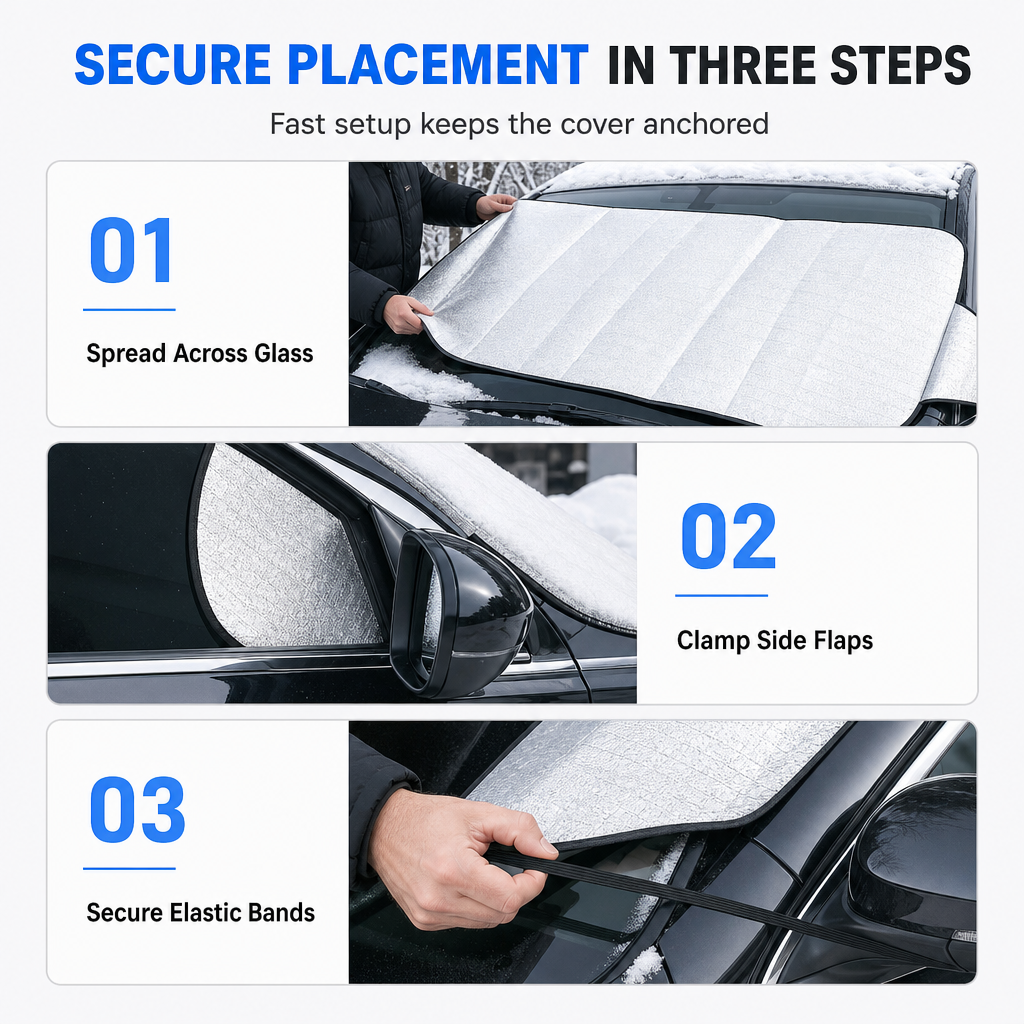 📢📢 Buy 1 Get 1 Free❄️Car Windshield Snow Cover – Be Ready Before the First Snow