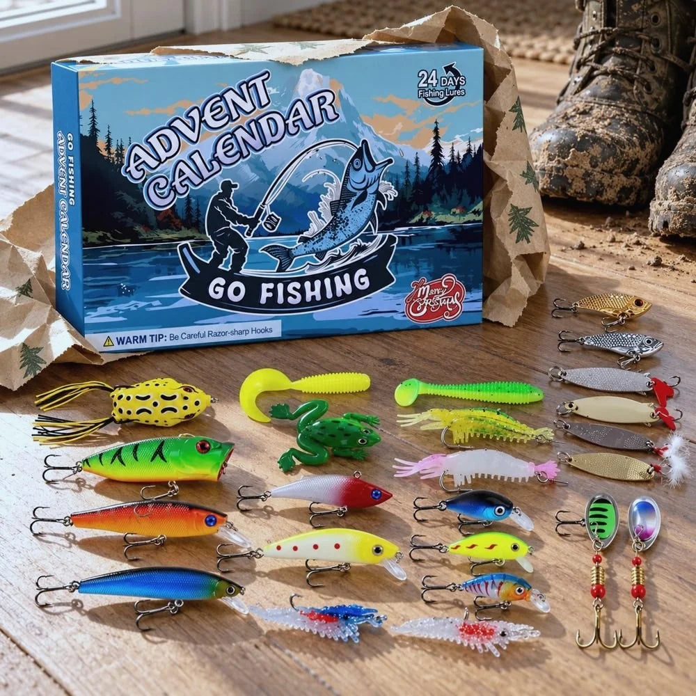 🎣 24 Days of Fishing Surprises –  The Ultimate Christmas Gift for Anglers