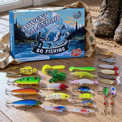 🎣 24 Days of Fishing Surprises –  The Ultimate Christmas Gift for Anglers