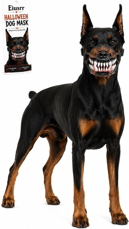 【🎃Halloween Sale🎃】Halloween Dog Monster Mask | Funny Scary Pet Costume For Dogs, Halloween Party & Photo Props