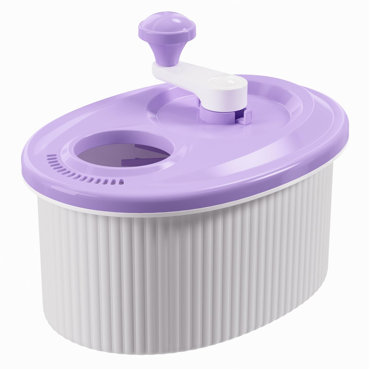 JOYMOOP Joyloop Fruit Washer, Fruit Cleaner Spinner, Oval, Pink