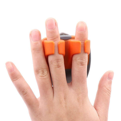 Peel with Precision Instantly! Sharp Blade Finger Peeler