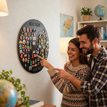 🌎✨Travel Magnet Board - 💕Every Magnet Has a Story. Every Journey Deserves a Place