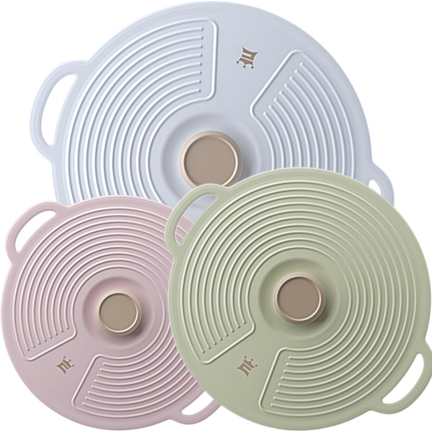 GUANCI Silicone Lids for Bowl 8 Pack, Microwave Splatter Cover with 6 Sizes Reusable Heat Resistant Lids Fits Cups, Bowls, Plates, Pots, Pans, Skillets, Stove Top, Oven, Fridge Dishwasher Safe