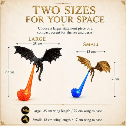 3D Dragon Bookshelf Light | Fantasy LED Night Light Decoration For Book Lovers, Gamers & Home Decor