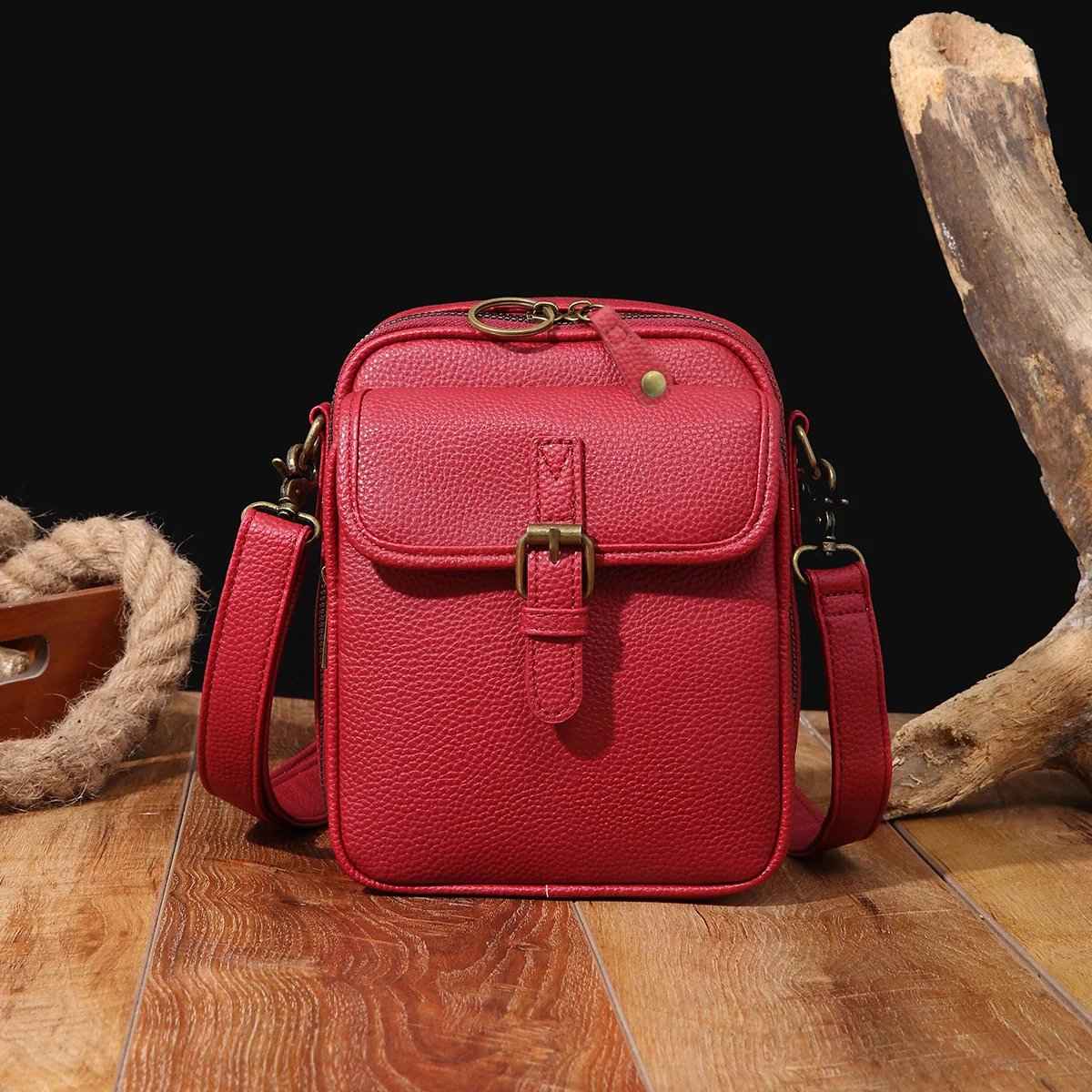 🔥 49% OFF- Crossbody Leather RFID Bag