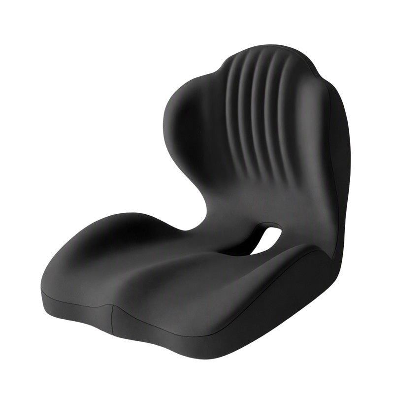 2-in-1 Memory Foam Sitz- und Lendenwirbelstützkissen | Ergonomisches Bürostuhlkissen