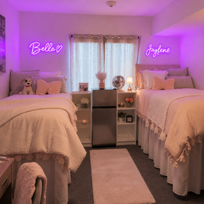 Individuelles Neon-Schild mit Namen | Personalisierte LED-Wandleuchte für Schlafzimmer & Geschenke