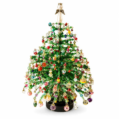 DIY Perlen-Weihnachtsbaum-Bastelset | Handgemachtes Kristall-Feiertags-Bastelset
