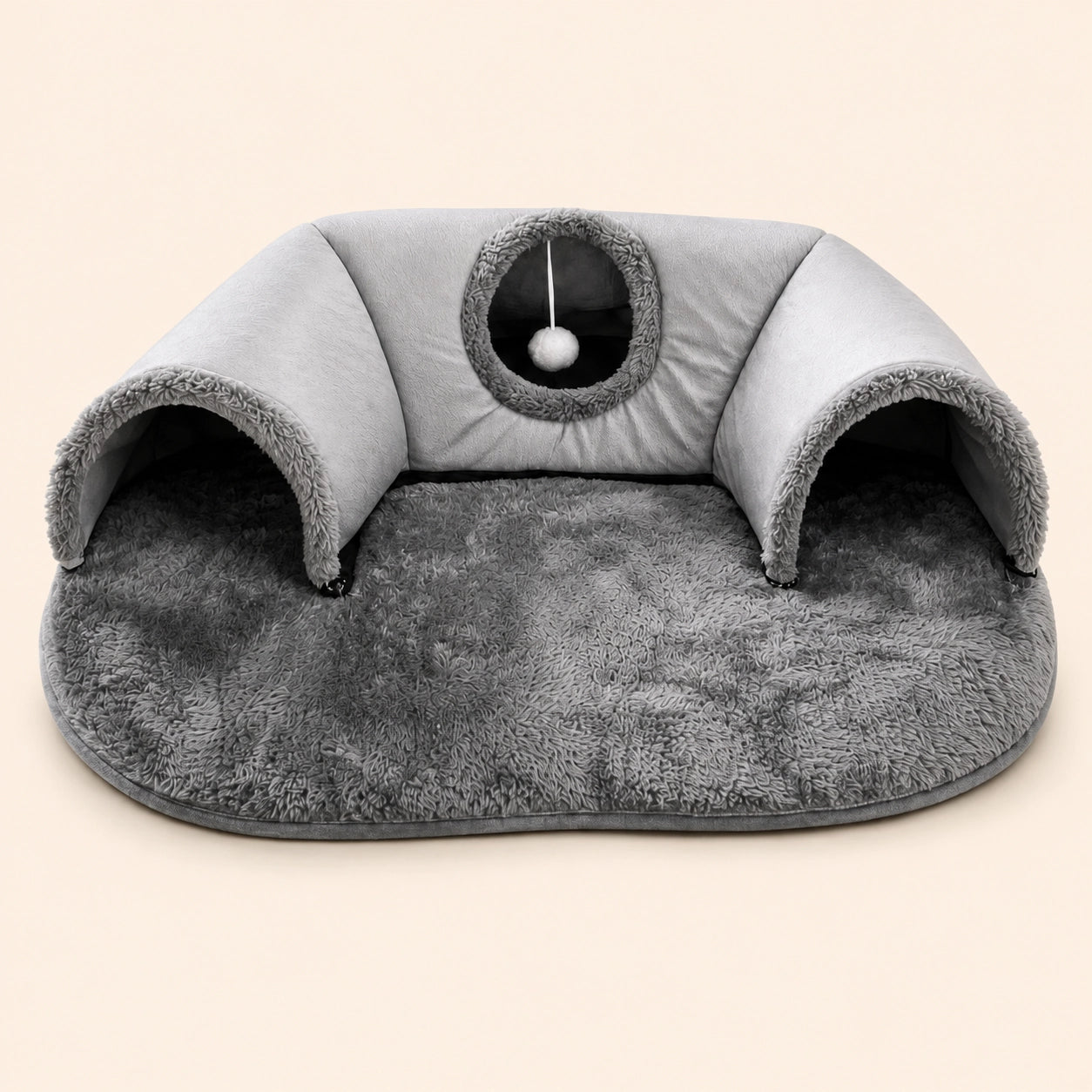 Cozy Cat Tunnel Bed | 4-in-1 Hideaway, Play Tunnel & Nap Nest