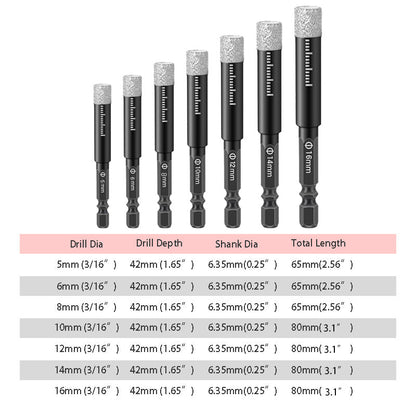 Professional Diamond Hole Drill Bits – Fast Clean Cutting for Tile & Stone
