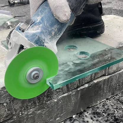 4" Diamond Glass Cutting Disc Set | Ultra-Thin Brazed Blades for Glass, Tile & Ceramic