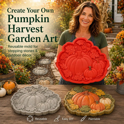 Reusable Sunflower Stepping Stone Mold | DIY Concrete Garden Path Mold For Backyard Decoration
