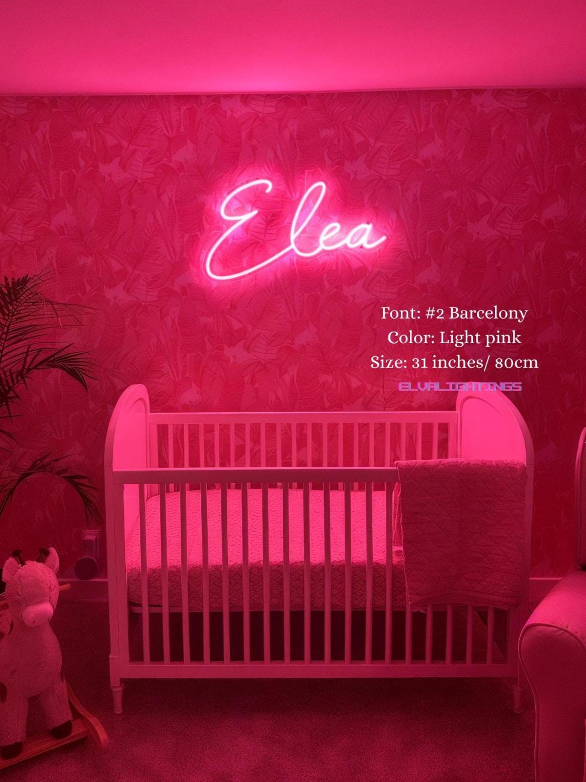 Individuelles Neon-Schild mit Namen | Personalisierte LED-Wandleuchte für Schlafzimmer & Geschenke