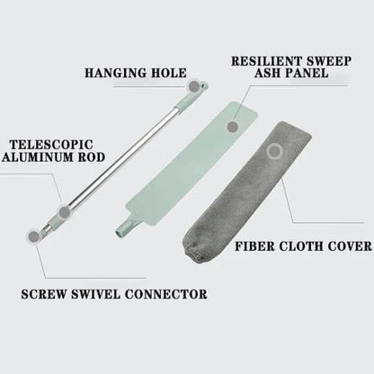 Retractable Gap Dust Cleaner | Extendable Microfiber Duster for Under Furniture, Sofa, Bed & Appliances