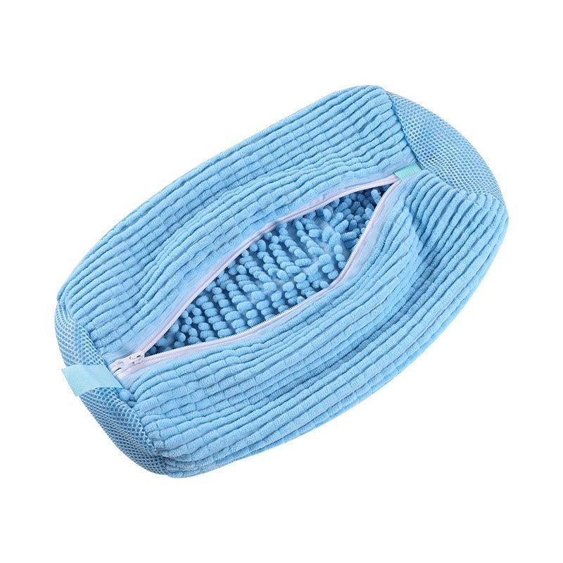 Reusable Shoe Laundry Cleaning Bag - Zippered Wash Bag for Washing Machines, Perfect Sneaker & Tennis Shoe Cleaner Kit for Dirt-Free Shine