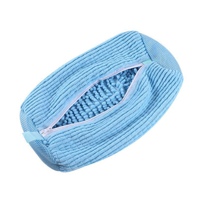 Reusable Shoe Laundry Cleaning Bag - Zippered Wash Bag for Washing Machines, Perfect Sneaker & Tennis Shoe Cleaner Kit for Dirt-Free Shine