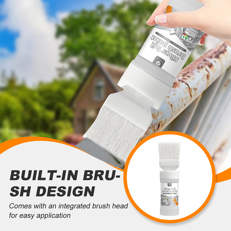 Water-Based Metallic Paint With Brush | DIY Furniture Makeover Paint For Home Decoration