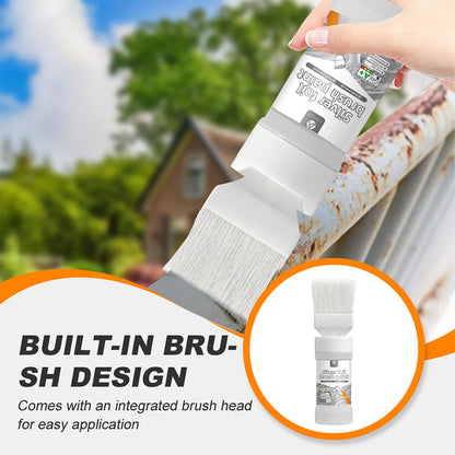 Water-Based Metallic Paint With Brush | DIY Furniture Makeover Paint For Home Decoration
