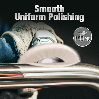 Wool Felt Flap Polishing Disc | Angle Grinder Buffing Wheel for Metal, Stone & More