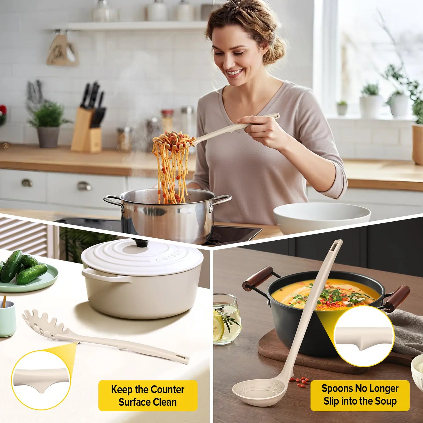 9-Piece Silicone Kitchen Utensil Set | Non-Stick Cooking Tools