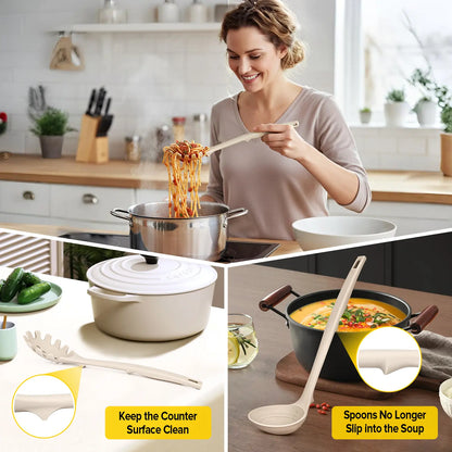 9-Piece Silicone Kitchen Utensil Set | Non-Stick Cooking Tools