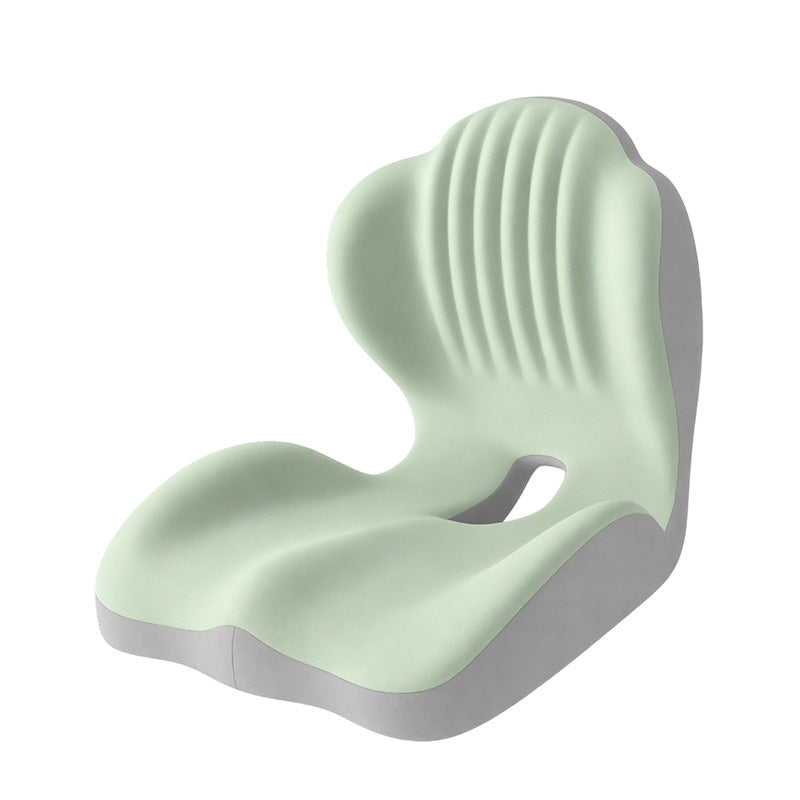 2-in-1 Memory Foam Sitz- und Lendenwirbelstützkissen | Ergonomisches Bürostuhlkissen