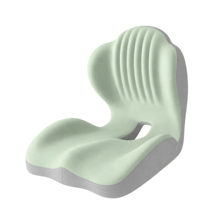 2-in-1 Memory Foam Sitz- und Lendenwirbelstützkissen | Ergonomisches Bürostuhlkissen
