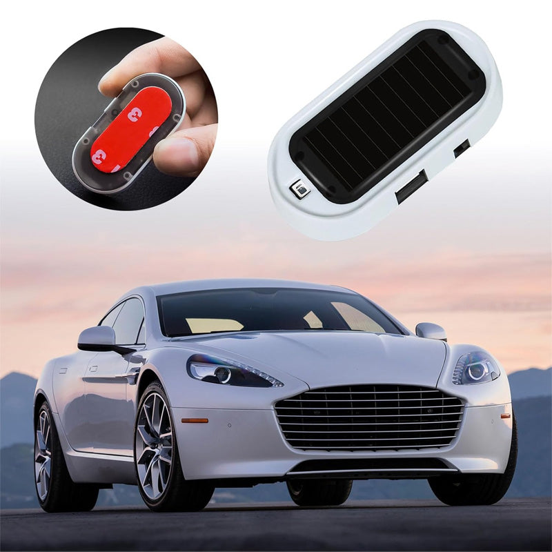 Last Day 60% OFF🔥-🔦  Solar Flashing Car Security Light –  Visible Theft Deterrent For Vehicles & Property