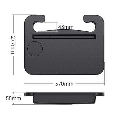 2-in-1 Car Steering Wheel Tray & Seat Gap Filler