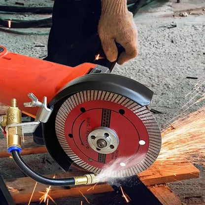Angle Grinder Water Sprayer Attachment for Tile, Concrete & Stone Cutting